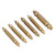 6Pcs Broken Screw Bolt Remover Ti Plated High Speed Steel Double Head Extractor Drill Bits