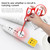 500V Insulated Screwdriver Voltage Tester 2-in-1 Reversible Magnetic Slotted and Cross Screwdriver Electroprobe Multi Screwdrivers for Testing Circuit