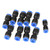 30 pcs Quick Release Straight Push Connectors Air Line Fittings for 1/4 5/16 3/8 Tube