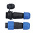 Aviation Cable Connector Socket 1 to 7 Pin Strong Connection Good Corrosion Resistance Cable Connector Aviation Plug3 Pin (250V 5A)