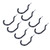 8Pcs Bike Hook Wall Mount Tool Storage Holder Hanger Set Kit for Garden Garage Ceiling