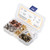 200Pcs Interior Decorative Nail Pins Carbon Steel Furniture Tacks with Cloth Ruler and Armrest Ordinary Type