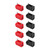10Pcs PCB Banana Socket Good Conductivity 4mm Corrosion Resistance Stable PCB Panel Socket Connector