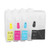 4 Pcs Ink Cartridge Magenta Blue Yellow Black Smoothly Clear Printing Refill Cartridge Replacement for Printers LC3219