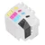 4 Pcs Ink Cartridge Magenta Blue Yellow Black Smoothly Clear Printing Refill Cartridge Replacement for Printers LC3219