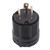NEMA L6-30P 30A  3 Wire Twist Lock Electrical Plug Connector