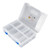 Component Storage Box Transparent Plastic Detachable Accessory Container for Earring Chip
