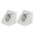 2Pcs Inside Corner Gusset Bracket RightAngled Triangle Seat 320400010001 15x15mm