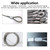 315pcs Aluminum Crimping Loop Sleeve M1.2 M1.5 M2 M2.5 M3 M4 M5 M6 Hardware Parts