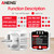 ANENG Outlet Tester 250V Fast Detection Socket Tester Receptacle Detector Leakage Plug Polarity Ground Line Automatic Electric Circuit Polarity Voltage Detector