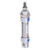 Mini Air Cylinder Stainless Steel Piston Rod Pneumatic Reciprocating Motion Equipment 20mm BoreMI20x225