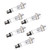 10pcs DC 12V Indicator Light Signal Lamp 8mm Mounting Hole Diameter Signal Light Red