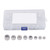 80PCS Hex Nuts Assortment Kit 304 Stainless Steel Lock Nuts with Nylon Insert 8 Specifications