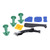 Silicone Caulking Tool Kit Sealant Finishing Caulk Removal Multifunction Grout Scraper