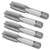 4Pcs Metric Hand Tap Straight Groove M18 Alloy Tool Steel Tapping Processing Tools