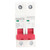 DC Circuit Breaker 2P 6000A Breaking Capacity DIN Rail Installation Photovoltaic Protection Air Switch 25A DC500V