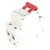 DC Circuit Breaker 2P 6000A Breaking Capacity DIN Rail Installation Photovoltaic Protection Air Switch 25A DC500V