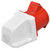 Industrial Outlet PC Brass Red Surface Mounted CEE Socket for Electric Power IP44 220‑380V 240‑415V