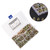 165Pcs Hex Thread Insert Nut Galvanized Wood Furniture Nut Set Color Plated Carbon Steel