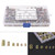 165Pcs Hex Thread Insert Nut Galvanized Wood Furniture Nut Set Color Plated Carbon Steel