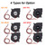 5015 Cooling Fan 50x50x15mm 12V/24V Brushless Fan Blower Fan 2-Pin Connector for 3D Printer Parts