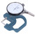 Thickness Gauge High Accuracy Round Dial Thickness Measuring Tool Aluminum Alloy 0‑10mm