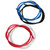 PTFE Tube Set with Tube Cutter Friction Reducing High Temperature Resistance for 3D Printer