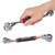 2Pcs 8 In 1 Socket Wrench Carbon Steel Multifunctional 360° Rotatable Hand Tools