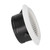 Round Air Vent ABS Louver Grille Cover Soffit for Bathroom Office Kitchen Ventilation 6in