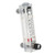 LZM-15T 0.1-0.5GPM Knob Panel Type Liquid Flowmeter Flow Meter Measurement ZG1/4"