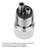 4 To 2 Hole High Speed Handpiece Tubing Adapter Changer Connector Dental Tools