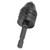 Keyless Drill Chuck Impact Driver Bit Adapter Converter 3 Jaws 1/4in Hex Shank 0.6‑8mm Black