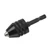 Keyless Drill Chuck Impact Driver Bit Adapter Converter 3 Jaws 1/4in Hex Shank 0.6‑8mm Black