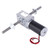 Worm Gear Reduction Motor M8 Left Right Hand Thread Dual Shaft Gear Motor with FlangeReduction Ratio 290