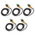 5PCS Approach Sensor Switch Non Embedded NPN ABS Housing Inductive Proximity Sensor 6‑36VDC