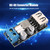 DC-DC Voltage Step Down Power Supply Buck Module 12V 24V 6V-32V to 5V QC3.0 USB Fast Charging