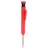 Mechanical Carpenter Pencil with Sharpener Woodworking Deep Hole Pencil for Metal Plastic Marking Red