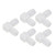 10Pcs Plastic Hose Joint 90° Elbow Bend PP Non Toxic Odorless L Pipe Connector for Aquarium Laboratory 14mm / 0.55in