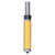 Flush Trim Router Bit Top and Bottom Double Bearing Cutter Tool for Trimming Cutting1/2in Shank