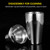 Portable Bartender Kit, 9-Piece Stainless Steel Cocktail Shaker Set with Leather Bag, Drink Mixer Set, Professional Bar Tools for Drink Mixing, Home, Bar, Parties