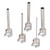 5Pcs Hot Air Gun Nozzle Kit Lengthened Straight 850 BGA Soldering Desoldering Station Accessory