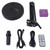 Industrial Microscope Camera 51MP 150X Round Chassis Adjustable Stand Electronic Microscope Camera