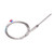 K Type Temp Thermocouple Temperature Sensor Thermal Probe Stainless Steel 0~600℃ WRNT‑187Ordinary Type 3 Meter