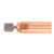 3D Printer Throat Nozzle Titanium Alloy Red Copper Bimetal Heat Break Throat Tube for Ender 3 Hotend