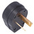 3 Prong Industrial Straight Plug Brass Contacts Male Connector US Standard 50A 125V/250V