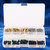 360Pcs Single Head Hex Standoff M3 White Black Nylon 1-Way Screw Nut for Electronic Component