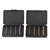 8Pcs Screw Extractor Broken Damaged Bolt Remover Stripped Screw Removal Tool Silver and Gold