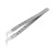 Jumper Wire Curved Tweezers Corrosion Resisting Electronic Maintenance Tool Line Angled Tweezer
