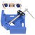 90 Degree Corner Right Angle Clamp T Handle Vice Grip Woodworking Quick Fixture (Blue)