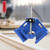 90 Degree Corner Right Angle Clamp T Handle Vice Grip Woodworking Quick Fixture (Blue)